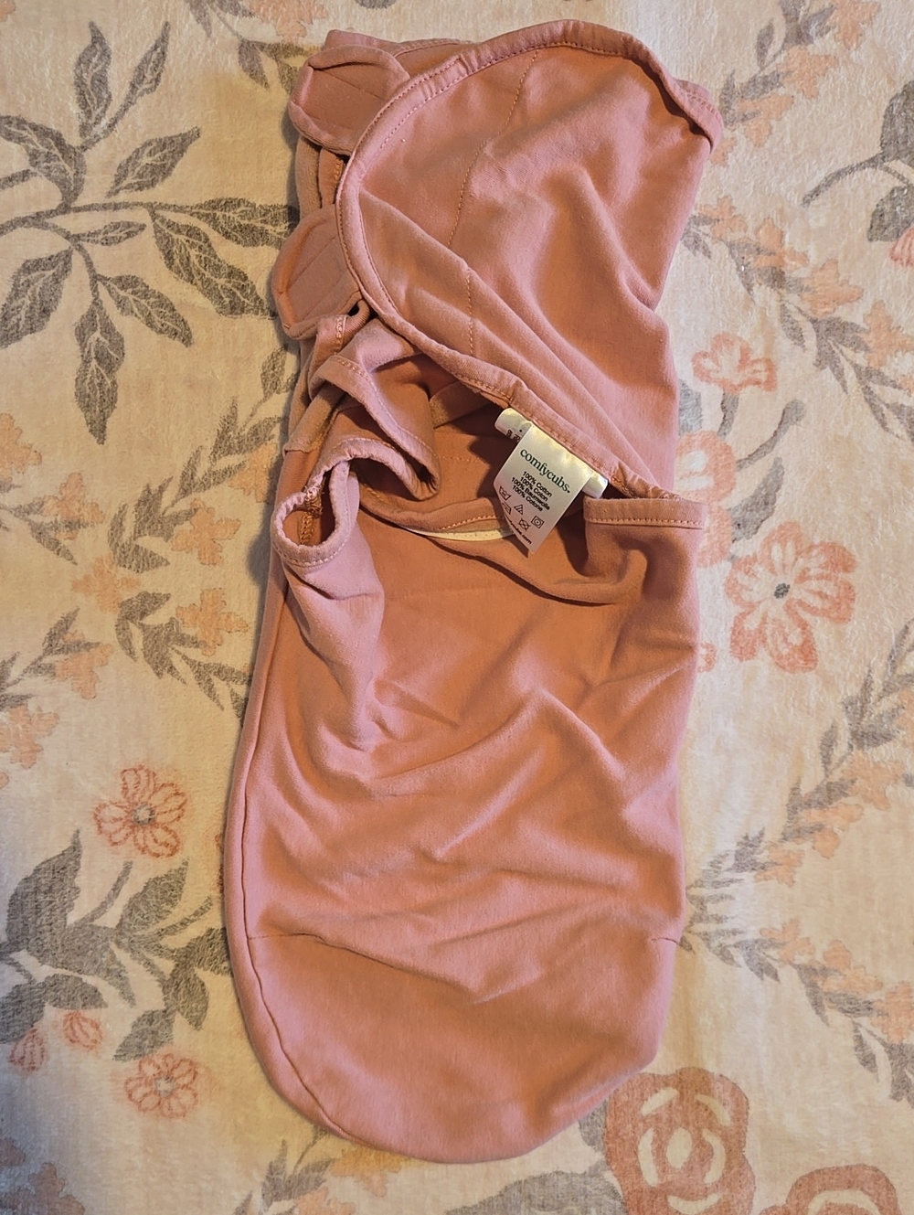 Rose Pink Infant Swaddle Sack Comfy Cubs